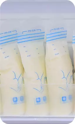Buste per la conservazione di latte materno